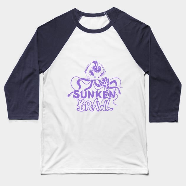 Sunken Brawl - J-Lea Baseball T-Shirt by umizon